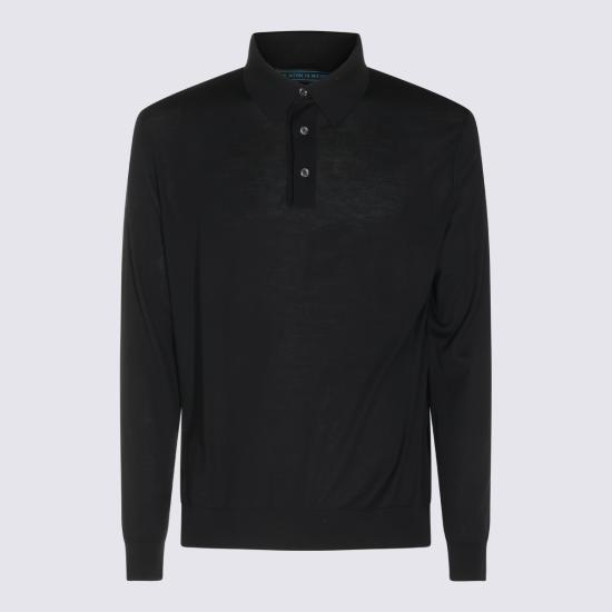 26FW 키톤 스웨터 UMK086 4K500O Black