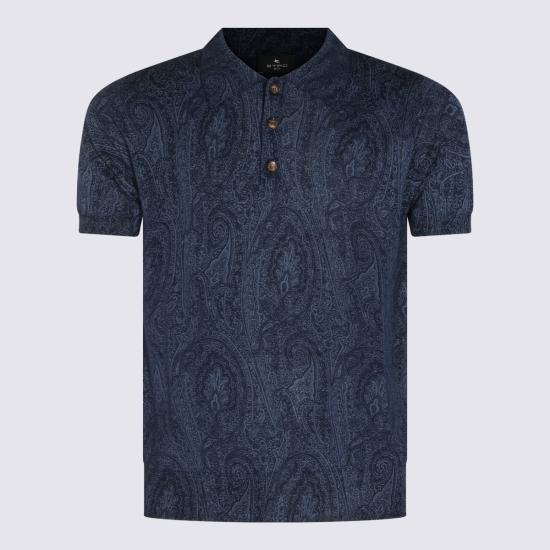 26FW 에트로 폴로 티셔츠 MRKF0004 AK17JB0324 Navy