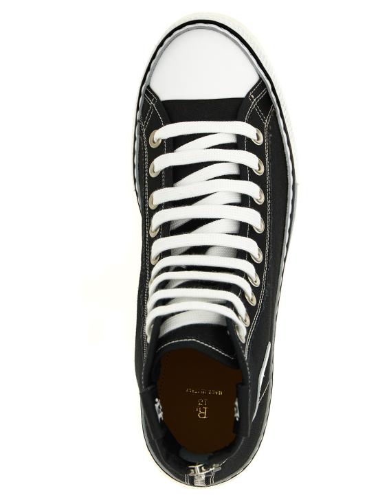 26FW 알13 스니커즈 R13S0071001BLACKCANVAS White Black - R13