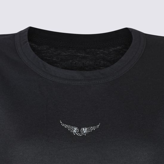 26FW 자딕앤볼테르 반팔 티셔츠 JWTS01669 001 NOIR - ZADIG & VOLTAIRE