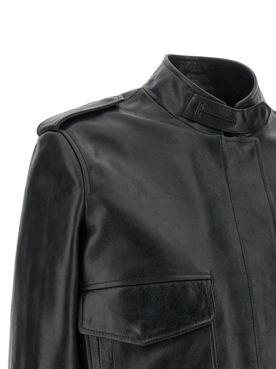 26FW 톰포드 가죽 자켓 CSL805LEX476NAA Black - TOMFORD