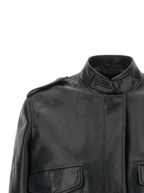 26FW 톰포드 가죽 자켓 CSL805LEX476NAA Black - TOMFORD