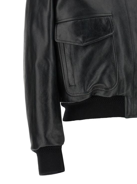 26FW 톰포드 가죽 자켓 CSL805LEX476NAA Black - TOMFORD