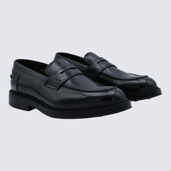 26FW 듀칼 로퍼 DU2726BRUXUF007 NN00 BLACK - DOUCAL’S