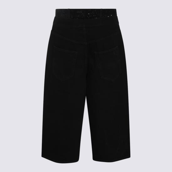 26FW 디 아티코 데님 팬츠 261WCP00324 DDD104TR100 Black - THE ATTICO