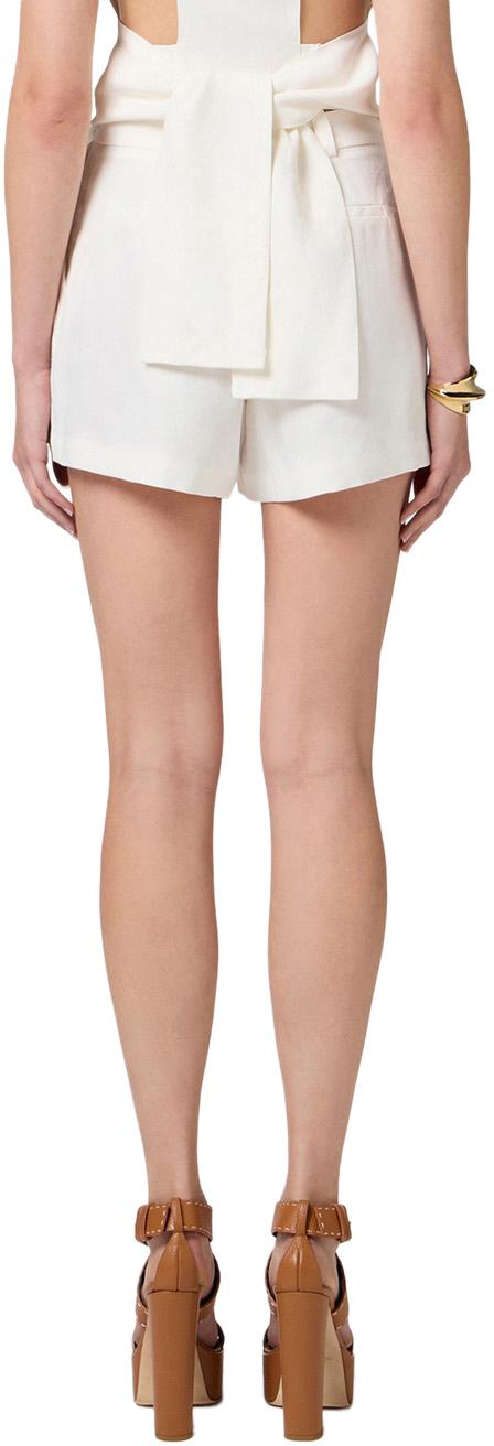 25SS 엘리자베타프랜치 팬츠 SH01252E2360 WHITE - ELISABETTA FRANCHI