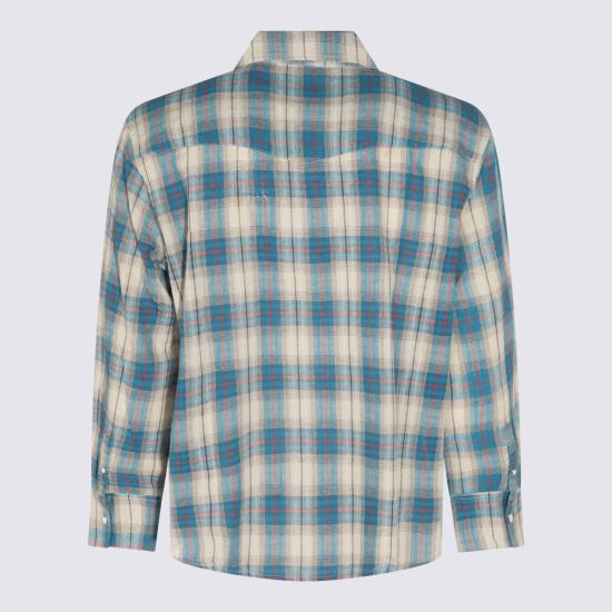 26FW 파운드 긴팔 셔츠 FOPF26SR01012 0092 Blue - FOUND
