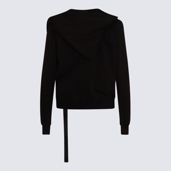 26FW 다크쉐도우 집업 니트 DU02F6286 RIG09 Black - DRKSHDW