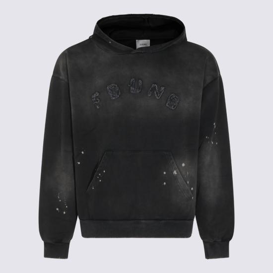 26FW 파운드 후드 티셔츠 FOPF26HO02519 0027 VINTAGE BLACK
