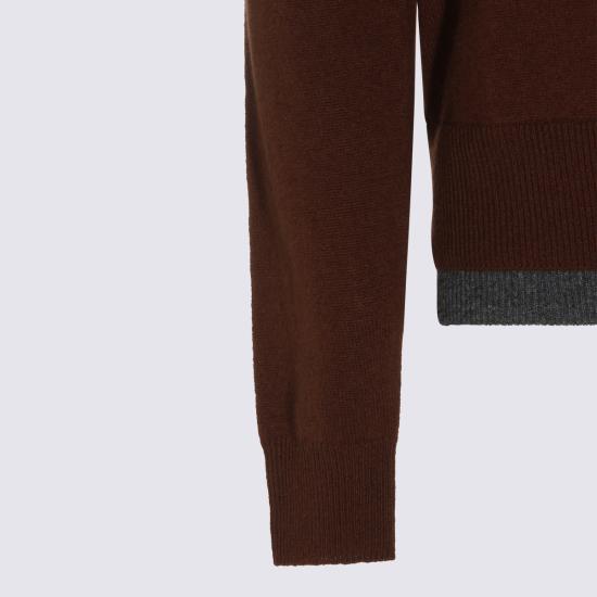 26FW 마르니 폴로 티셔츠 POMG0096Q0 UFX331MXM53 MULTI BROWN - MARNI