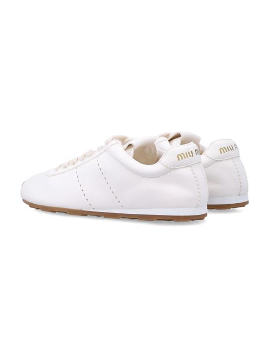 26FW 미우미우 플룸 블리치 스니커즈 5E114EF005038 F0304 BIANCO - MIU MIU