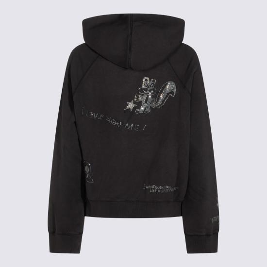 26FW 자딕앤볼테르 후드 티셔츠 JWSS01744 021 Carbone - ZADIG & VOLTAIRE