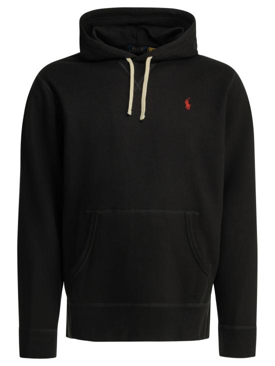 26FW 폴로 랄프로렌 포니로고 자수 후드 티셔츠 710766778008POLO BLACK