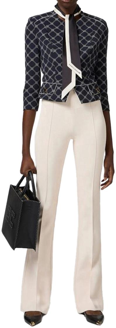 25SS 엘리자베타프랜치 팬츠 PA07951E2193 WHITE - ELISABETTA FRANCHI