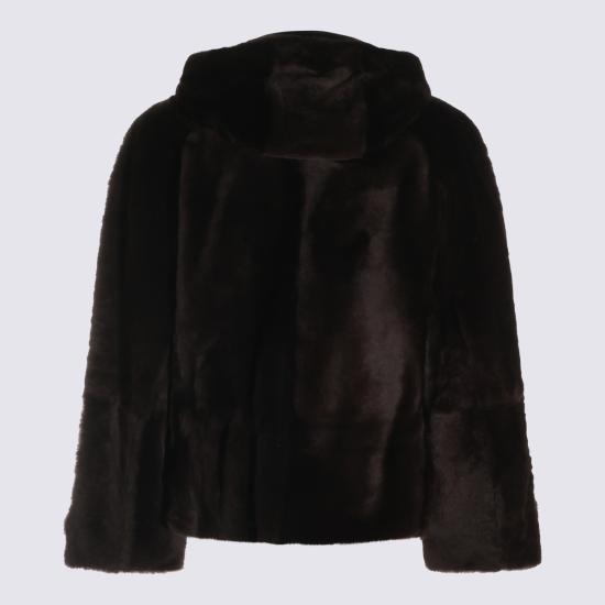 26FW 브루넬로 쿠치넬리 무스탕 MPMRA3106 C2390 Moro - BRUNELLO CUCINELLI