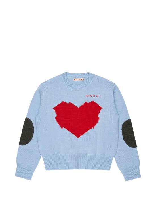 26FW [키즈] 마르니 니트/스웻셔츠 M02017M00XT 0M863 Azzurro