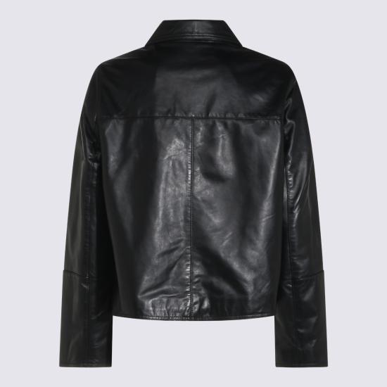 26FW 자딕앤볼테르 가죽 자켓 RWOW01288 011 BLACK - ZADIG & VOLTAIRE