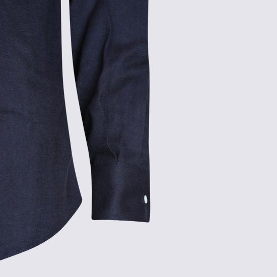 26FW 브루넬로 쿠치넬리 셔츠 MY6370627 C019 Navy - BRUNELLO CUCINELLI