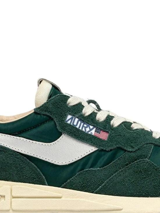 26FW 오트리 릴윈드 로우 나일론 스웨이드 스니커즈 WWLM NC41 Verde - AUTRY