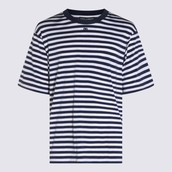 26FW 돌체앤가바나 반팔 티셔츠 G8PN9Z FBGAZS8051 Navy
