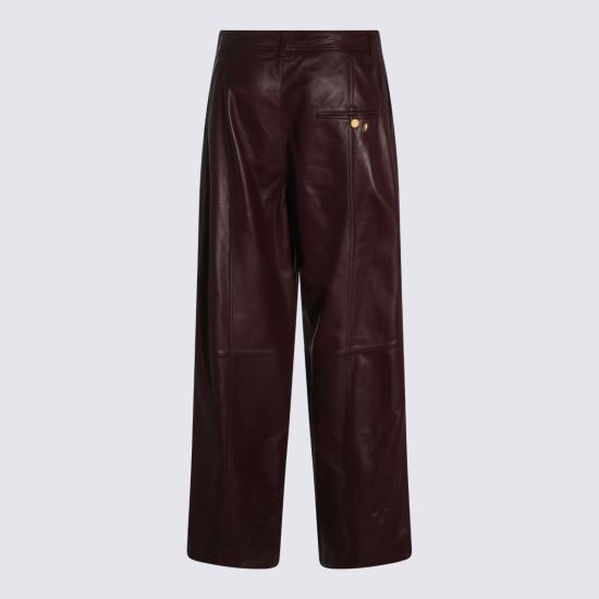 26FW 알베르타 페레티 팔라초 팬츠 262UA3707 66900106 Bordeaux - ALBERTA FERRETTI