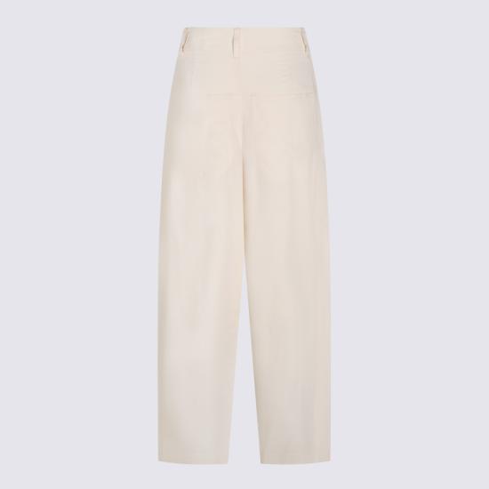 26FW 이자벨마랑 스트레이트 팬츠 26APA0547FD D3I03I23EC Ecru - ISABEL MARANT