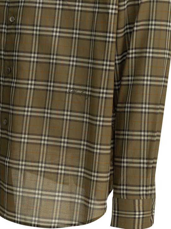 26FW 버버리 긴팔 셔츠 8130239 Green - BURBERRY