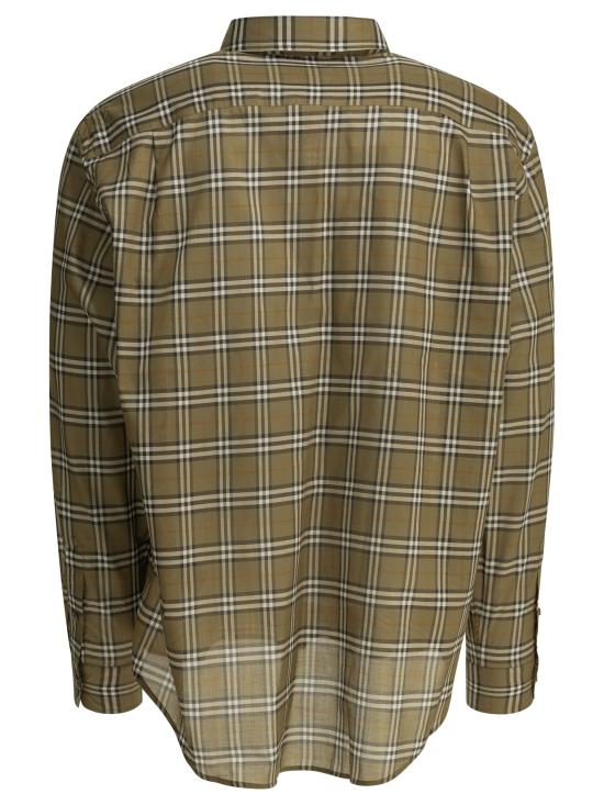 26FW 버버리 긴팔 셔츠 8130239 Green - BURBERRY