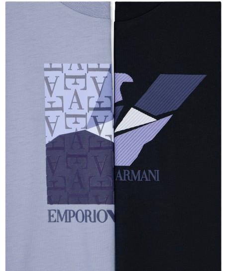 26FW [키즈] 알마니 티셔츠 EB001664 AF16162 MB804 MULTICOLORE - ARMANI