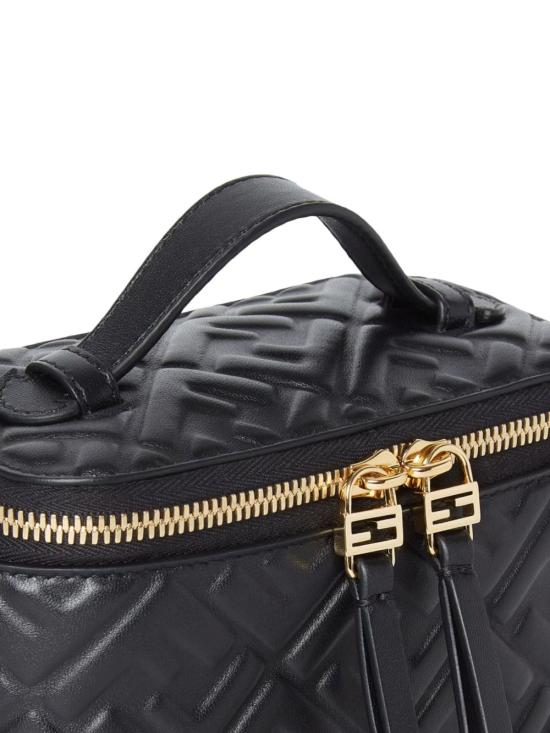26FW 펜디 배니티 FF 모티프 나파 레더 미니백 8BS108AAJD F0KUR NERO ORO SOFT - FENDI