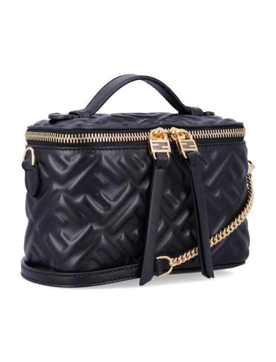 26FW 펜디 배니티 FF 모티프 나파 레더 미니백 8BS108AAJD F0KUR Nero - FENDI