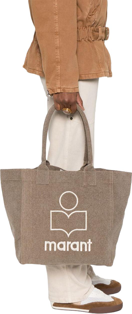 26FW 이자벨마랑 YENKY 엔키 토트백 PM0002FAA1X19M67DK TAUPE - ISABEL MARANT