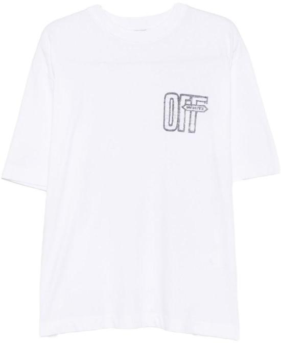 26FW 오프화이트 반팔 티셔츠 OMAA120F26JER00Y10 WHITE