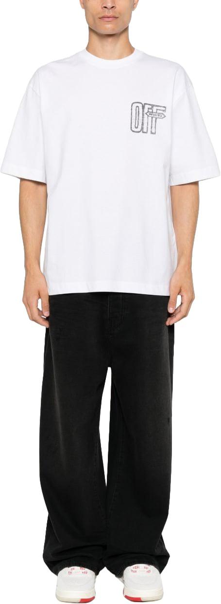 26FW 오프화이트 반팔 티셔츠 OMAA120F26JER00Y10 WHITE - OFF WHITE