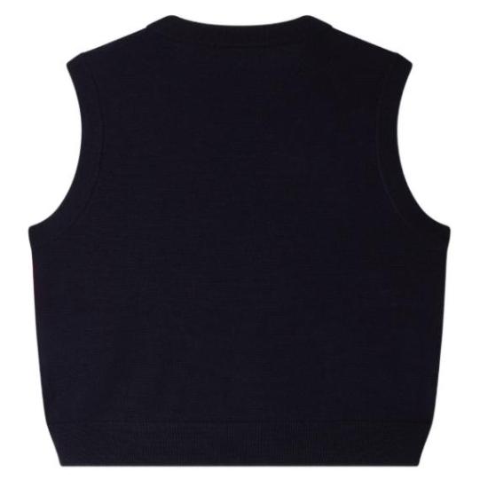 26FW [키즈] 봉쁘앙 캐시미어 니트 W06GJUK00004 970A Navy blue - BONPOINT