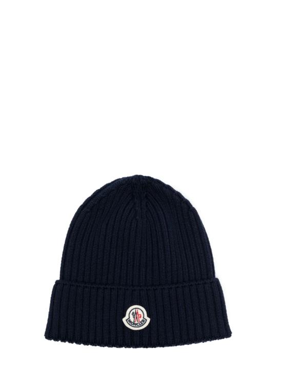 26FW [키즈] 몽클레어 모자 L29543B00009 M1131742 NAVY