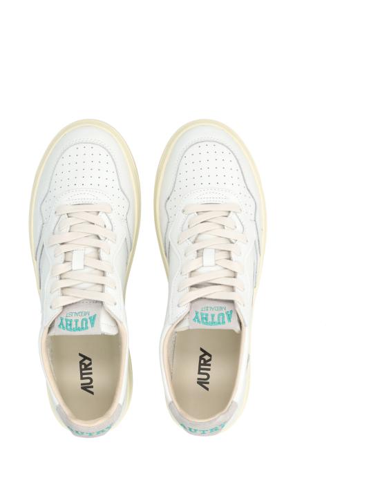 26FW 오트리 메달리스트 로우 스니커즈 AULMHJ01 WN WHITE NUVOLE - AUTRY