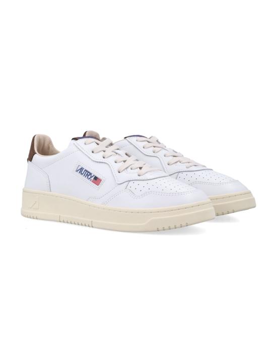 26FW 오트리 메달리스트 로우 스니커즈 AULMHJ03 WC WHITE CHOCOLATE - AUTRY