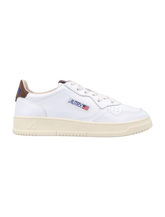26FW 오트리 메달리스트 로우 스니커즈 AULMHJ03 WC WHITE CHOCOLATE