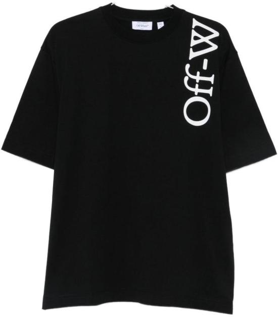 26FW 오프화이트 반팔 티셔츠 OMAA120F26JER01000 BLACK