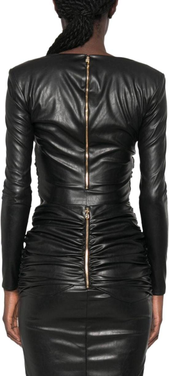 26FW 엘리자베타프랜치 바디수트 티셔츠 BO04566E2110 BLACK - ELISABETTA FRANCHI