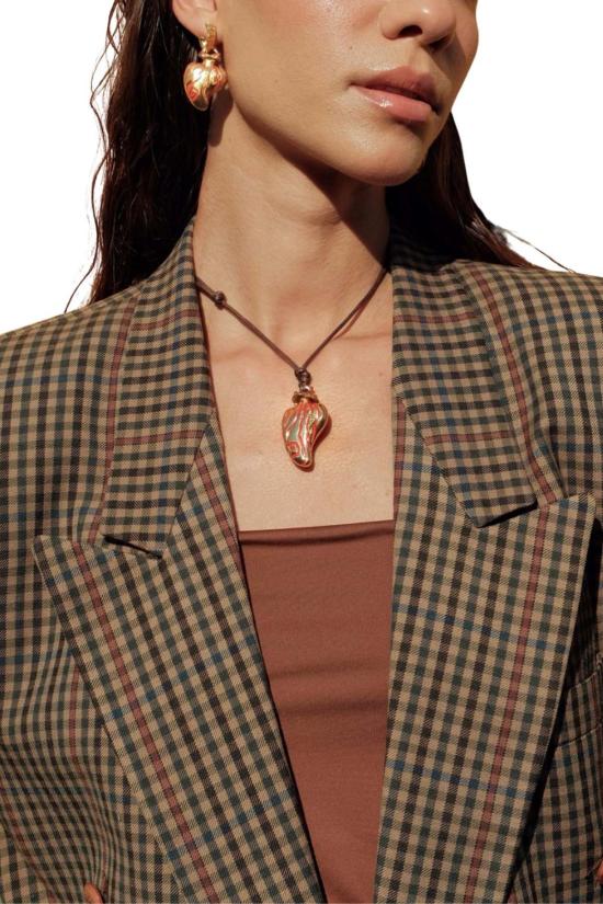  Sara y Flora 목걸이/팬던트 Sara Y Flora 미디 향수 목걸이 테라코타 - OTHER BRANDS