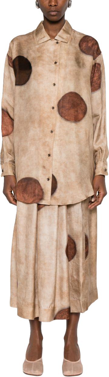 26SS 우마 왕 블라우스 UW1004UW506 BEIGE - UMA WANG
