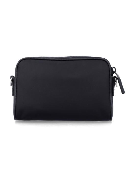26FW 프라다 리나일론 앤 사피아노 레더 숄더백 2VH1722DMH F0002 Nero - PRADA