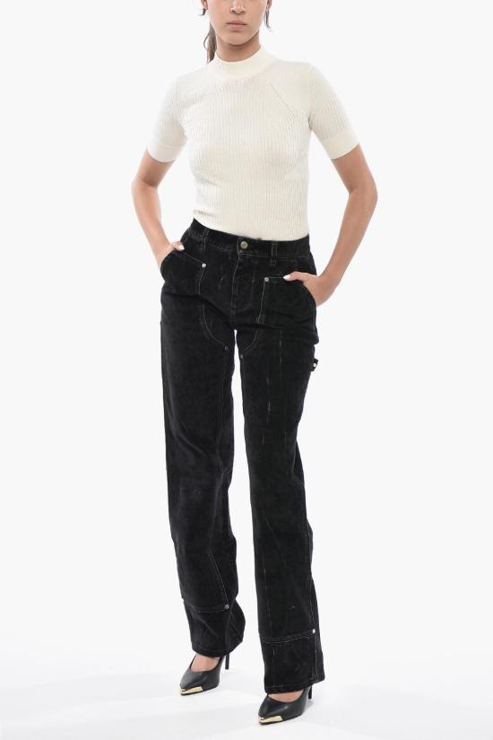  스텔라 맥카트니 데님 팬츠 6D00813SPH051082 Black - STELLA MCCARTNEY