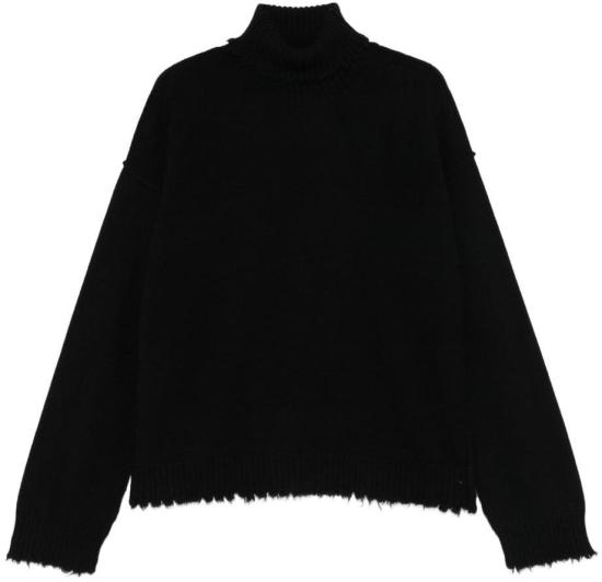 25FW 우마 왕 터틀넥 UK7154UW900 BLACK