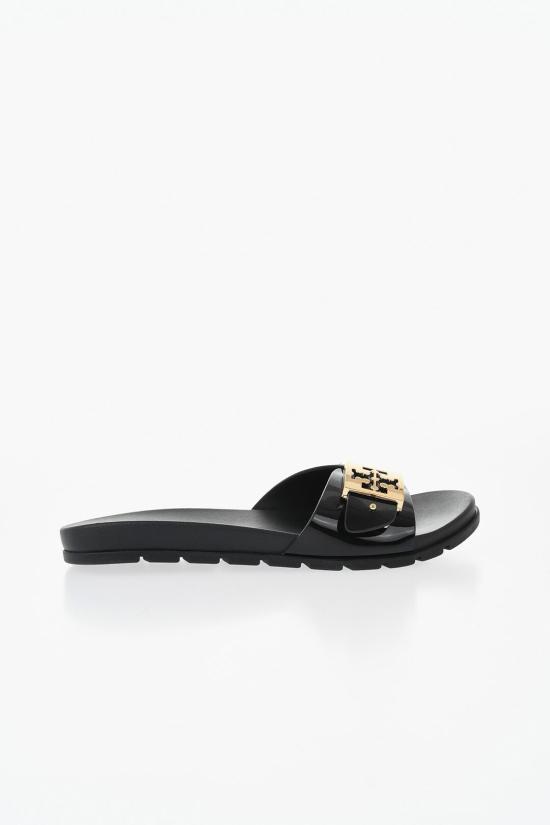  토리버치 버클 슬라이드 157872001 Black - TORY BURCH