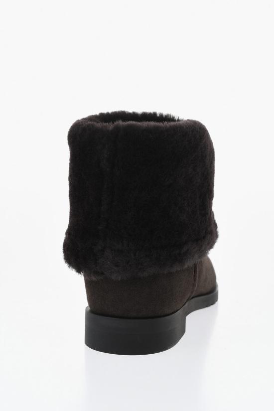  토템 시어링 앵클 부츠 254WAS0255LE0116273 Brown - TOTEME