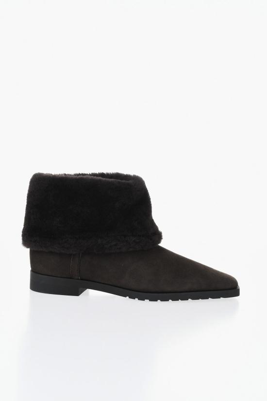  토템 시어링 앵클 부츠 254WAS0255LE0116273 Brown - TOTEME