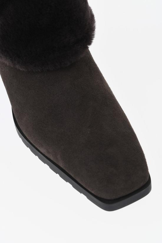  토템 시어링 앵클 부츠 254WAS0255LE0116273 Brown - TOTEME